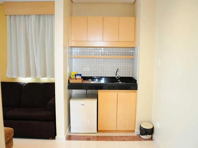 אפרטהוטל סאו פאולו Brasilia Santana Gold Flat 3*,